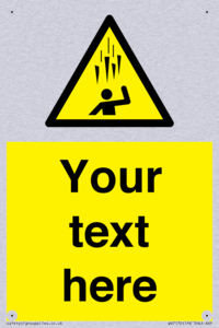 Custom Falling Ice sign